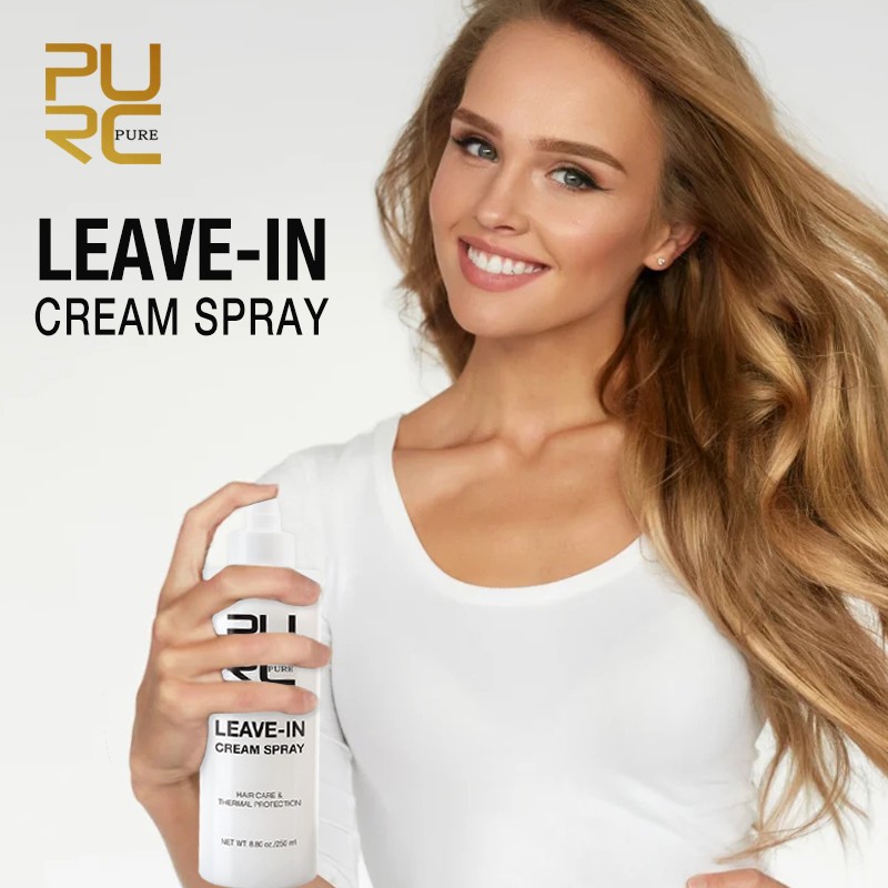  Leave In Conditioner Anti Frizz Detangler Hair Spray Manufacturer