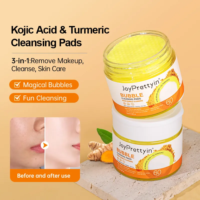 Kojic Acid & TurmericCleansing Pads