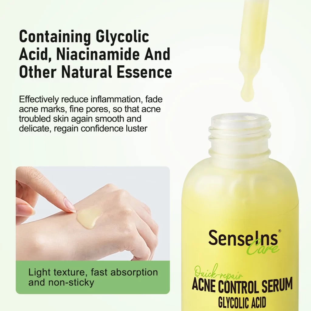 acne control serum glycolic acid