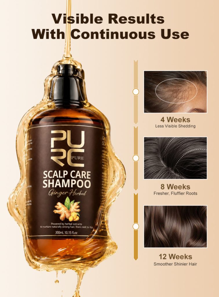 Ginger Herbal Scalp Care Shampoo