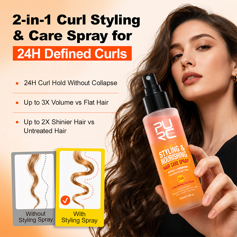 2-in-1 hair spray