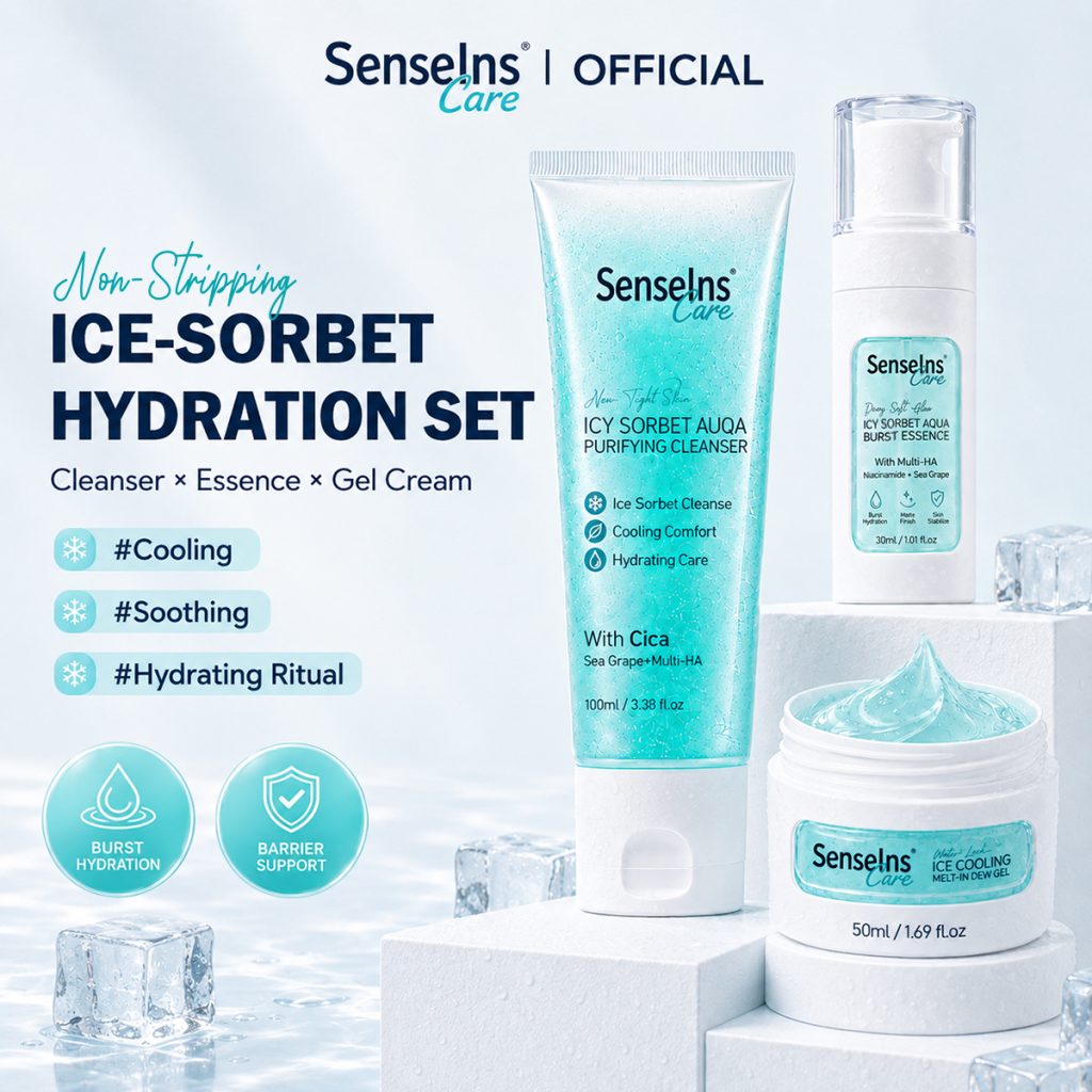 Ice Sorbet Aqua 3-Step Skincare Set