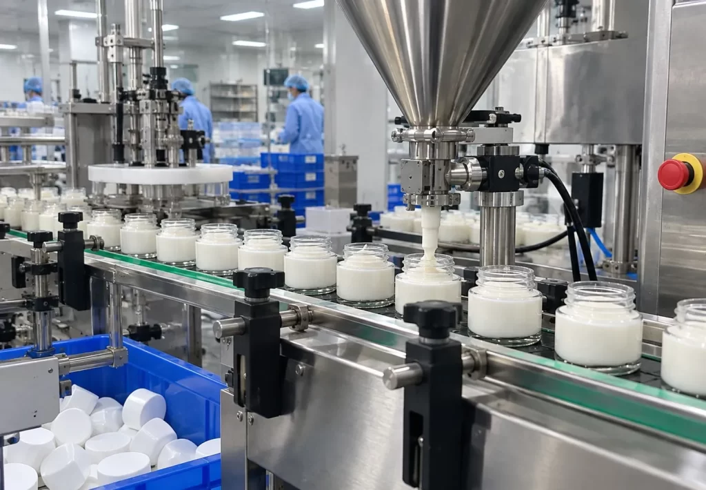 cosmetic manufacturing process